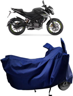 Amexride Two Wheeler Cover for Bajaj(Pulsar 200NS FI, Blue)