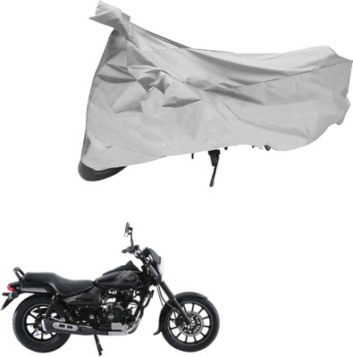 Mdstar Waterproof Two Wheeler Cover for Bajaj(Silver)