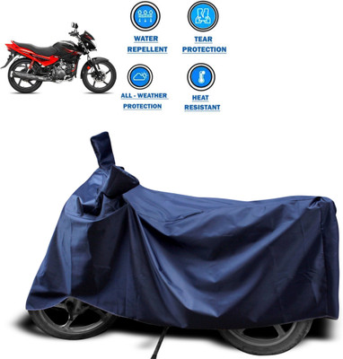 CODOKI Waterproof Two Wheeler Cover for Hero(Glamour Programmed FI, Blue)