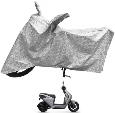 Auto Hub Waterproof Two Wheeler Cover for Honda(Activa, Silver)