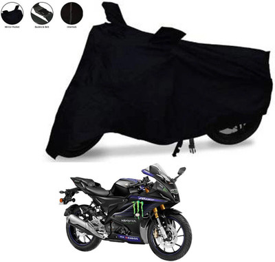 Matt Moon Two Wheeler Cover for Yamaha(YZF R1 M BS6, Blue)