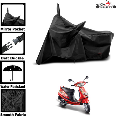 KEDIT Two Wheeler Cover for Universal For Bike(Duro, Black)