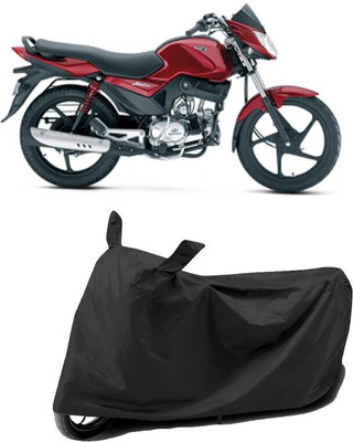 KEDIT Two Wheeler Cover for Mahindra(Stallio, Black)