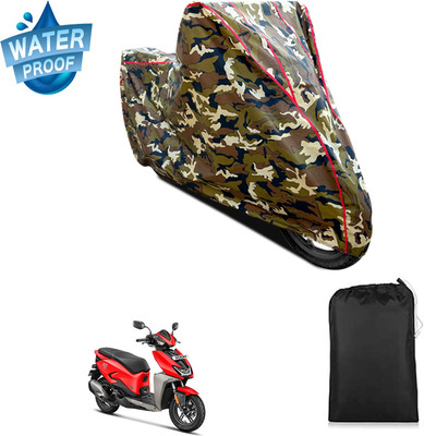 GOSHIV-car and bike accessories Waterproof Two Wheeler Cover for Hero(Yellow)