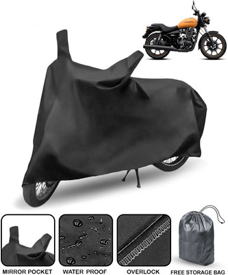 CARNEST Two Wheeler Cover for Royal Enfield(Thunderbird 500, Black)