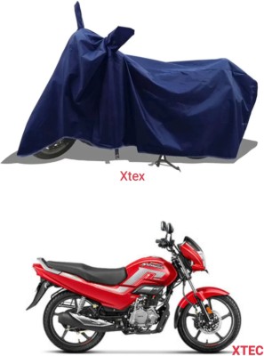 RAQTRO Two Wheeler Cover for Hero(Super Splendor, Blue)