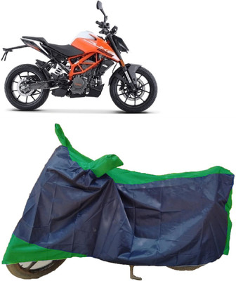 AutoKick Two Wheeler Cover for KTM(125 Duke BS6, Multicolor)