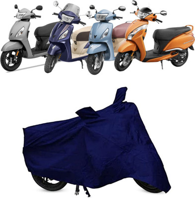 AUTOCAD Waterproof Two Wheeler Cover for TVS(Jupiter 125, Blue)