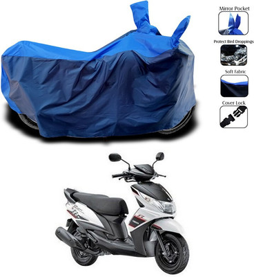 DeepShakshi AUTOMOTIVE Waterproof Two Wheeler Cover for Yamaha(Ray Z, Blue)