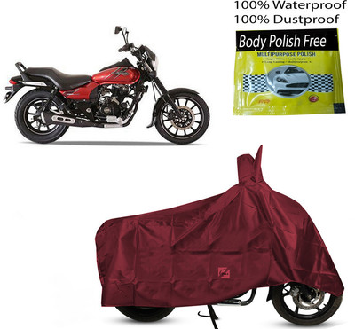 EGAL Waterproof Two Wheeler Cover for Bajaj(BS6, Maroon)