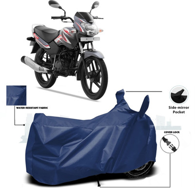 HWSXQAE Waterproof Two Wheeler Cover for TVS(Sport BS6, Blue)