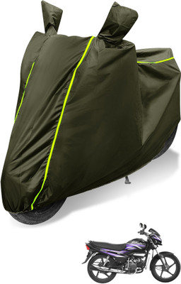 MOCKHE Waterproof Two Wheeler Cover for TVS(Heavy Duty Super XL, Green)