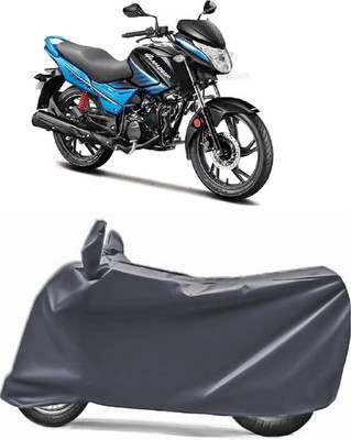 AUCTIMO Two Wheeler Cover for Hero(Glamour i3s, Multicolor)