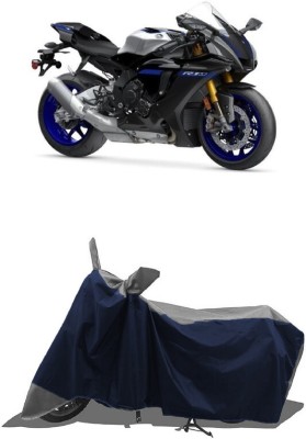 SUGASHRI Waterproof Two Wheeler Cover for Triumph(Street Twin, Grey, Blue)