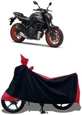 KEDIT Two Wheeler Cover for Yamaha(MT 07, Red)
