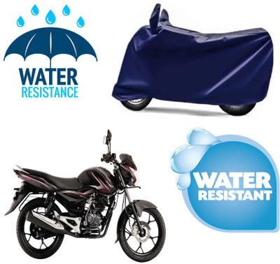RTS COLLECTIONS Waterproof Two Wheeler Cover for Bajaj(Discover 100 DTS-i, Blue)