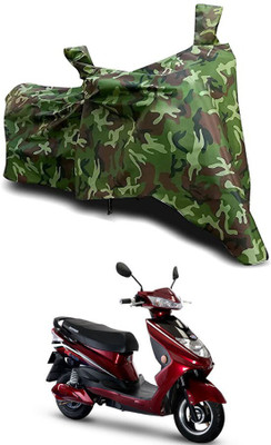 DeepShakshi AUTOMOTIVE Waterproof Two Wheeler Cover for Okinawa(R30 electric scooter, Green)