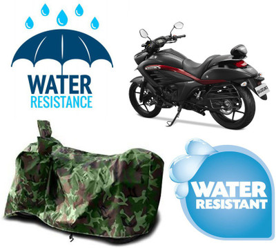 AUTOCAD Waterproof Two Wheeler Cover for Suzuki(Intruder M1800R, Green)