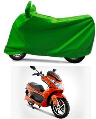 Furious3D Two Wheeler Cover for Okinawa(Cruiser, Green)