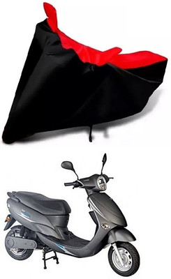 DSAMI Two Wheeler Cover for Avon(E Star, Red, Black)