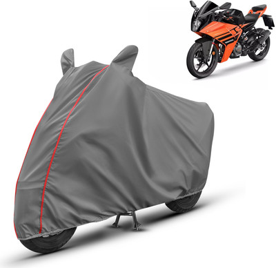 AUTOMOZEXO Waterproof Two Wheeler Cover for KTM(Grey)