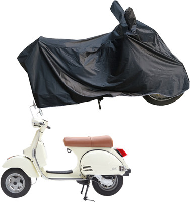 Motodreka Waterproof Two Wheeler Cover for LML(Star Euro 200, Black)