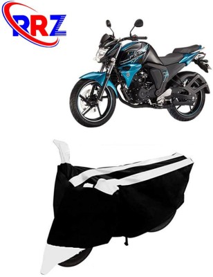 RRZ Waterproof Two Wheeler Cover for Yamaha(FZ-S, Black, White)