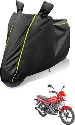 MOCKHE Waterproof Two Wheeler Cover for Bajaj(Platina 100 DTS-i, Black)