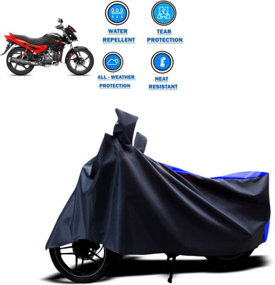 CODOKI Waterproof Two Wheeler Cover for Hero(Glamour Programmed FI, Blue)