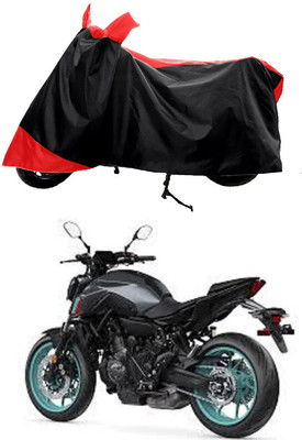 GROFATIK Two Wheeler Cover for Yamaha(MT 07, Red)