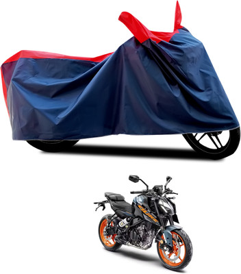 PAGORA Waterproof Two Wheeler Cover for KTM(250 Duke, Black, Red)