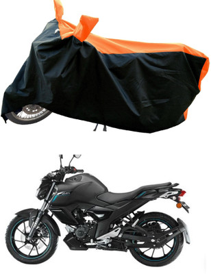 DeepShakshi AUTOMOTIVE Two Wheeler Cover for Yamaha(FZ-S Fi Version 3.0, Orange)