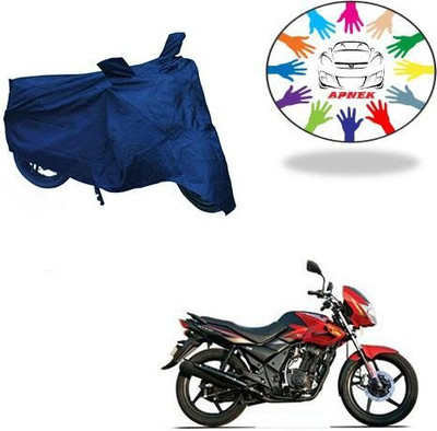 DeepShakshi AUTOMOTIVE Waterproof Two Wheeler Cover for TVS(Flame DS 125, Blue)