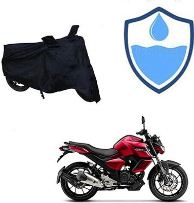 DeepShakshi AUTOMOTIVE Waterproof Two Wheeler Cover for Yamaha(FZ-S, Black)