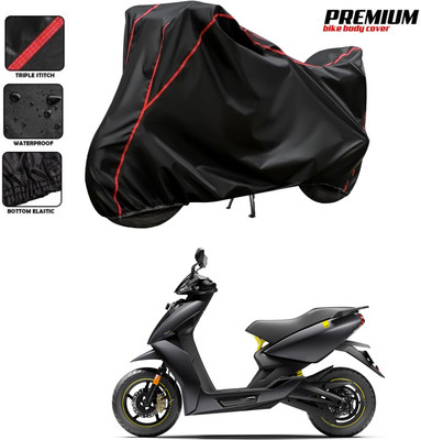 SThanaveX Waterproof Two Wheeler Cover for Ather(450 X, Black)