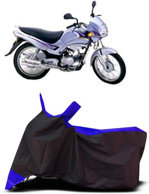 VESMEI Two Wheeler Cover for Kinetic(Boss, Blue)