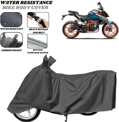 SRP PRODUCT Waterproof Two Wheeler Cover for KTM(390 Duke, Grey)