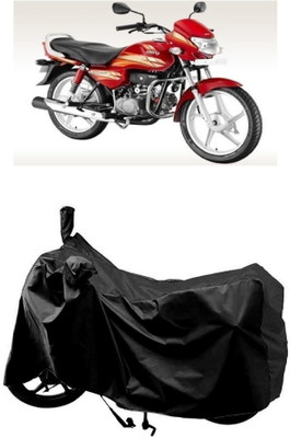 DeepShakshi AUTOMOTIVE Two Wheeler Cover for Hero(MotoCorp HF Deluxe, Black)