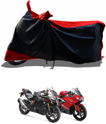 DeepShakshi AUTOMOTIVE Waterproof Two Wheeler Cover for TVS(Apache RTR 310 BS6, Red)