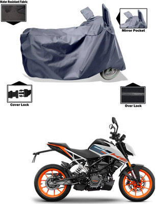 CODOKI Waterproof Two Wheeler Cover for KTM(125 Duke, Grey)