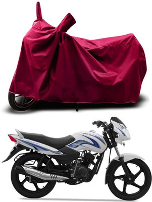 KEDIT Two Wheeler Cover for TVS(Sport 63 60V, Maroon)
