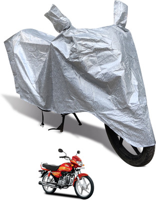 Euro Care Waterproof Two Wheeler Cover for Hero(CD deluxe, Silver)