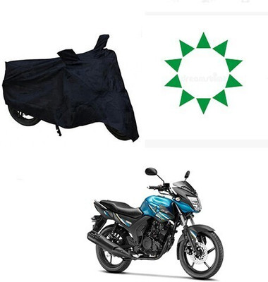 DeepShakshi AUTOMOTIVE Waterproof Two Wheeler Cover for Yamaha(SZ-RR, Black)