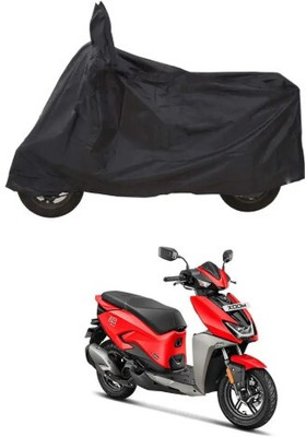 Tritika Waterproof Two Wheeler Cover for Hero(Activa, Black)