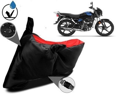smwzxyu Waterproof Two Wheeler Cover for Hero(Splendor, Grey, Red)