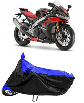 GROFATIK Two Wheeler Cover for Aprilia(RSV4, Blue)