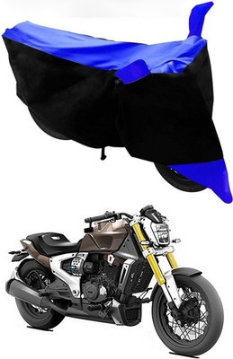 Mdstar Waterproof Two Wheeler Cover for TVS(Zeppelin, Blue, Black)