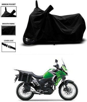 Ascension Two Wheeler Cover for Kawasaki(Versys X 300, Black)