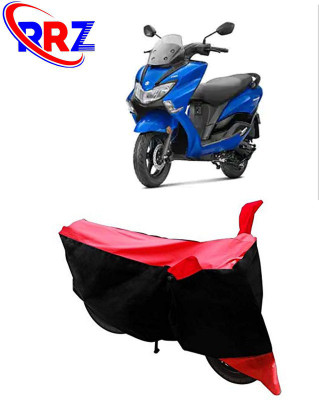 AutoGalaxy Waterproof Two Wheeler Cover for Suzuki(Burgman Street, Black, Red)