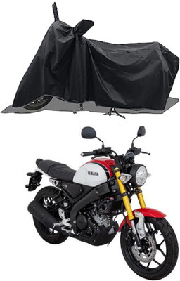 SPECTUS Two Wheeler Cover for Yamaha(XSR155 BS6, Black)